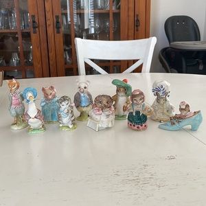 Vintage Beatrix Potter set